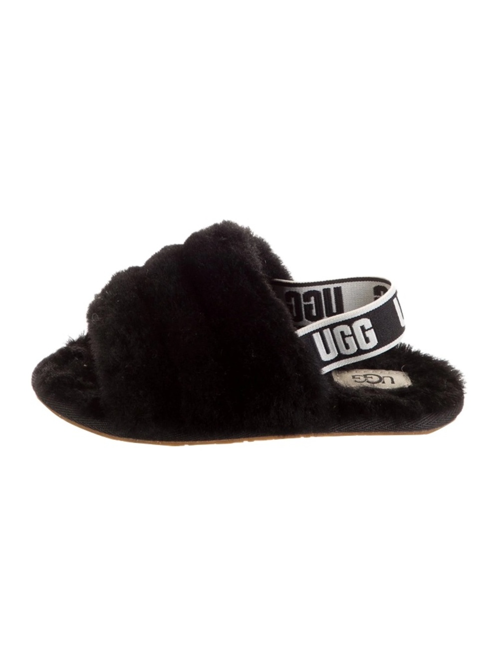 UGG Girls' Shearling Slingback Sandals 9.5c FLOOR SAMPLE
